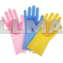 Силиконовые перчатки для мытья и чистки Magic Silicone Gloves